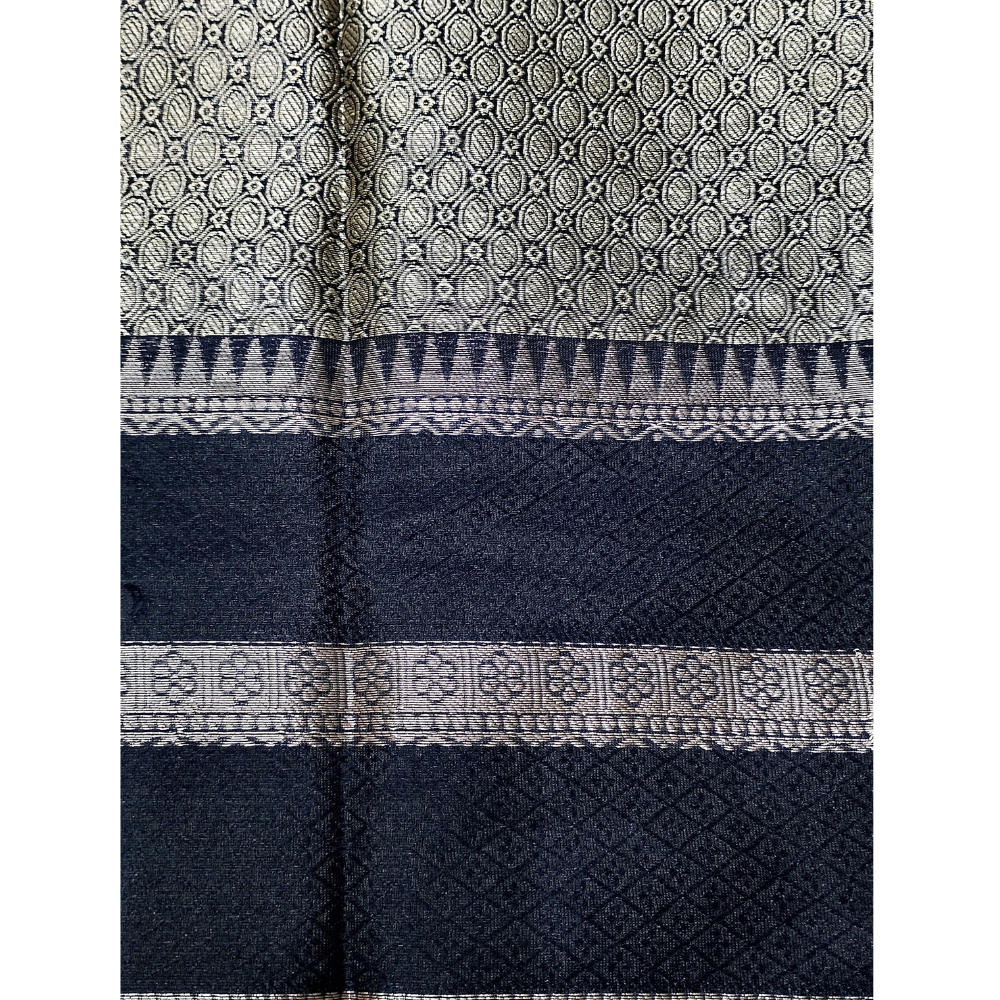Onion Pink Colour with brocade Dark Green blouse Warm Silk 3D Sarees