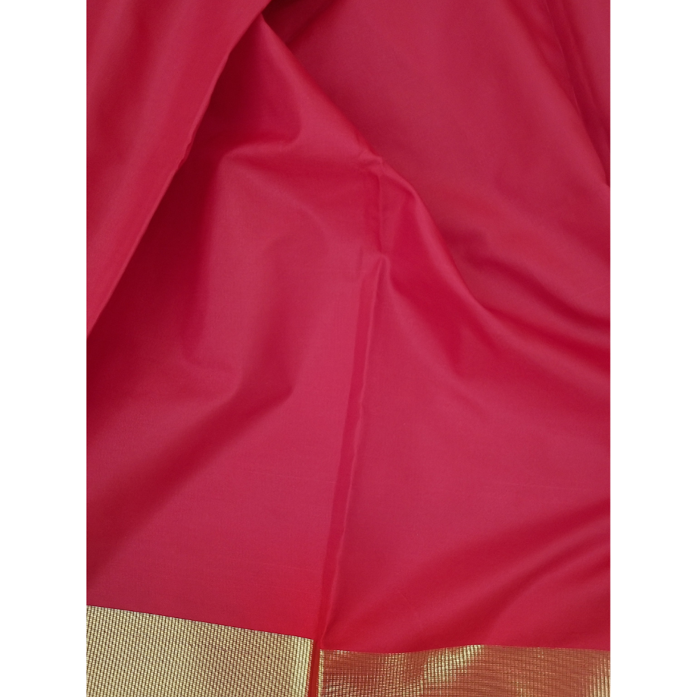 Red Colour Nayanthara Sarees