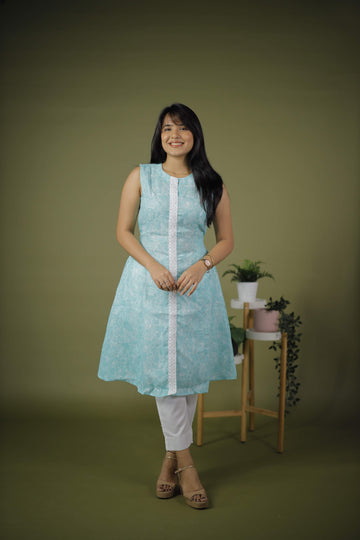 COTTON KURTA SET