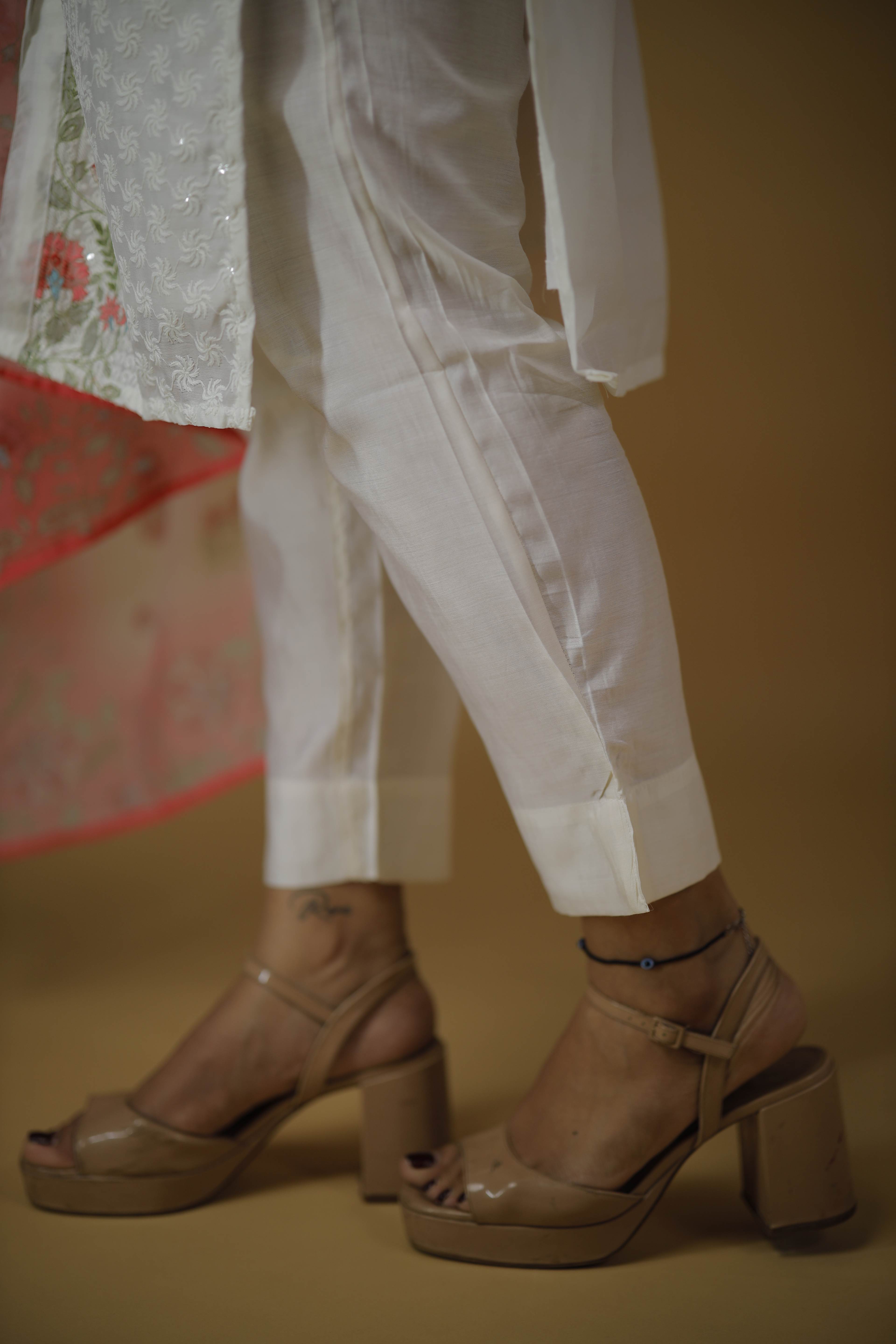 COTTON KURTA SET WITH DUPATTA